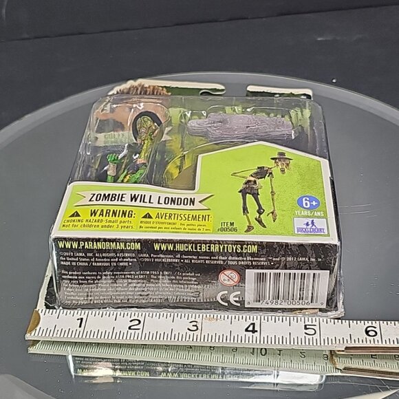 Sealed Paranorman ZOMBIE WILL LONDON Figure Huckleberry Toys 2012 Item #00506 - Picture 16 of 16